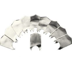 Piezas de aluminio para formar y asegurar una construcción de uñas curvada perfecta c